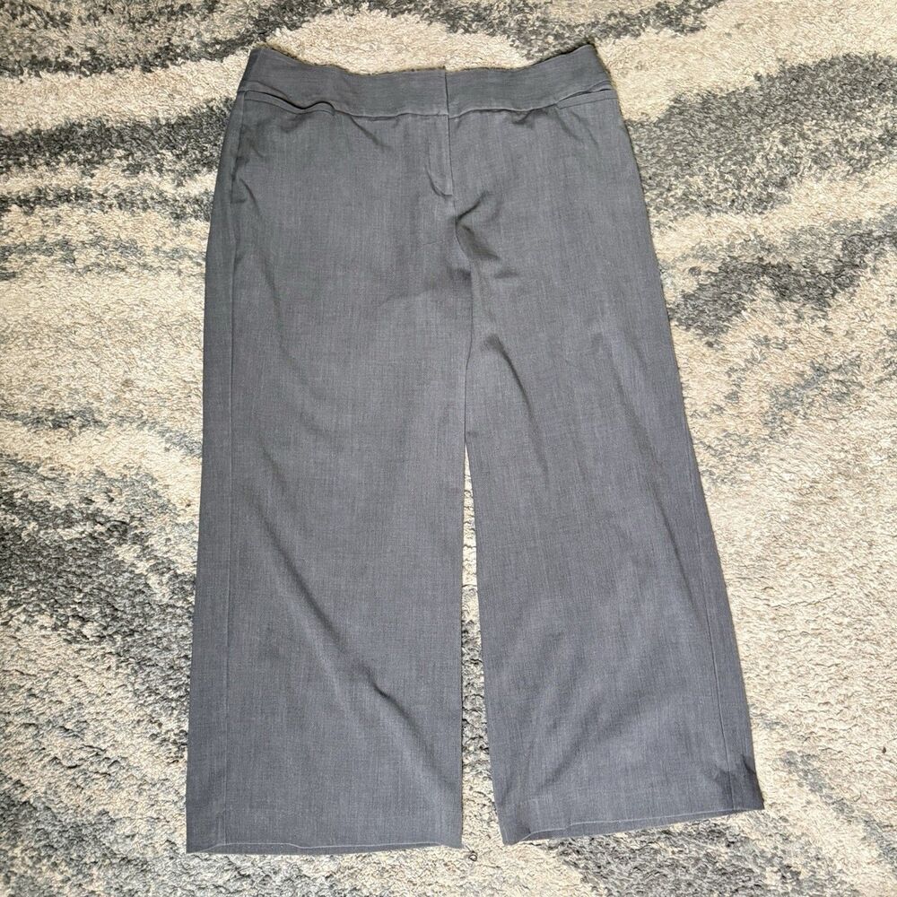 Lane Bryant The Allie Wide Leg Tailored Stretch Pants Women's SZ 20R